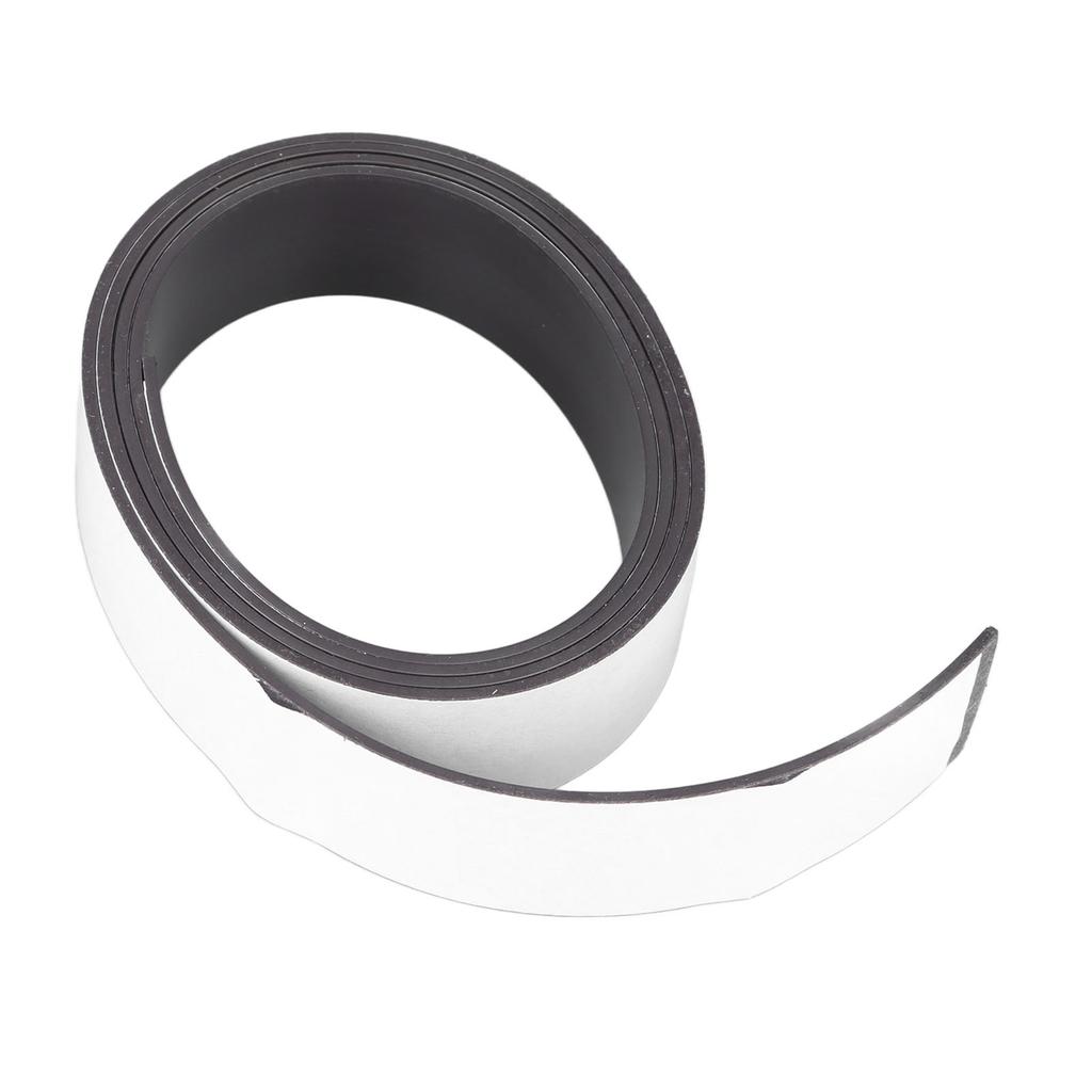 10m Magnetic Tape Roll Soft Self Adhesive Easy Cut Magnetic Strip for Handicrafts DIY Projects