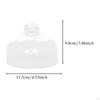 Cake Display Stand with Glass Cover, Food Protection Dome for Events