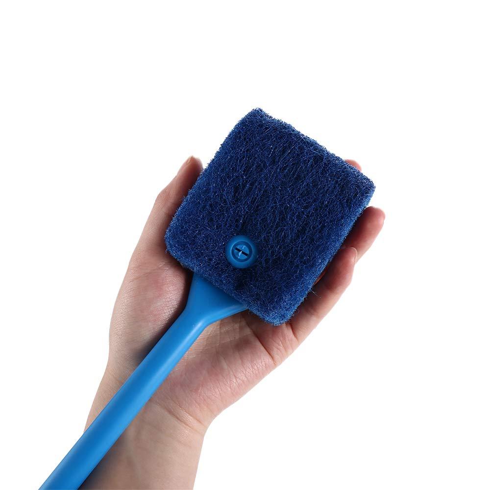 Tool Glass Cleaner Brush Aquarium Cleaning Brush Fish Tank Supplies Fish Tank Brush Algae Scraper