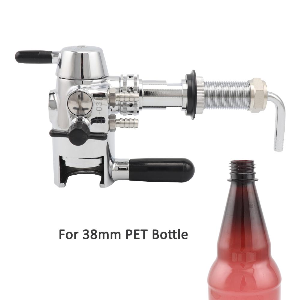 Riempitrice De-schiumante per Birra PET Fatta in Casa Rubinetto Rimuovi Schiuma Macchina Riempimento Bottiglie Bottiglia di Vetro Bottiglia con Tappo a Leva