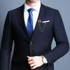 1Pz Spilla da Uomo Stile Retrò Europeo e Americano Corte Giacca Completo Corsage Catena Frangiata Aquila a Due Teste Spilla