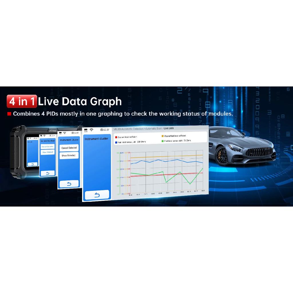 2026 XTOOL InPlus IP500 For GM CAN FD Automotive Tools All System Car diagnostic tools For Buick For Chevrolet Auto OBD2 Scanner