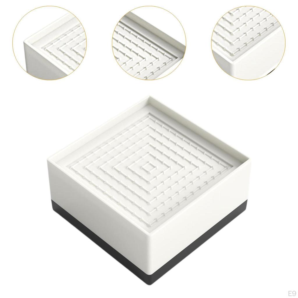 4Pcs Bed Risers Furniture Lifting Pads Shockproof Anti Slip Height Adjustable Supports Feet