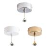 Bathroom Light Control Ceiling Mounted Light Antique Brass Pull Cord Switch Ceiling Fan Control Compact Design