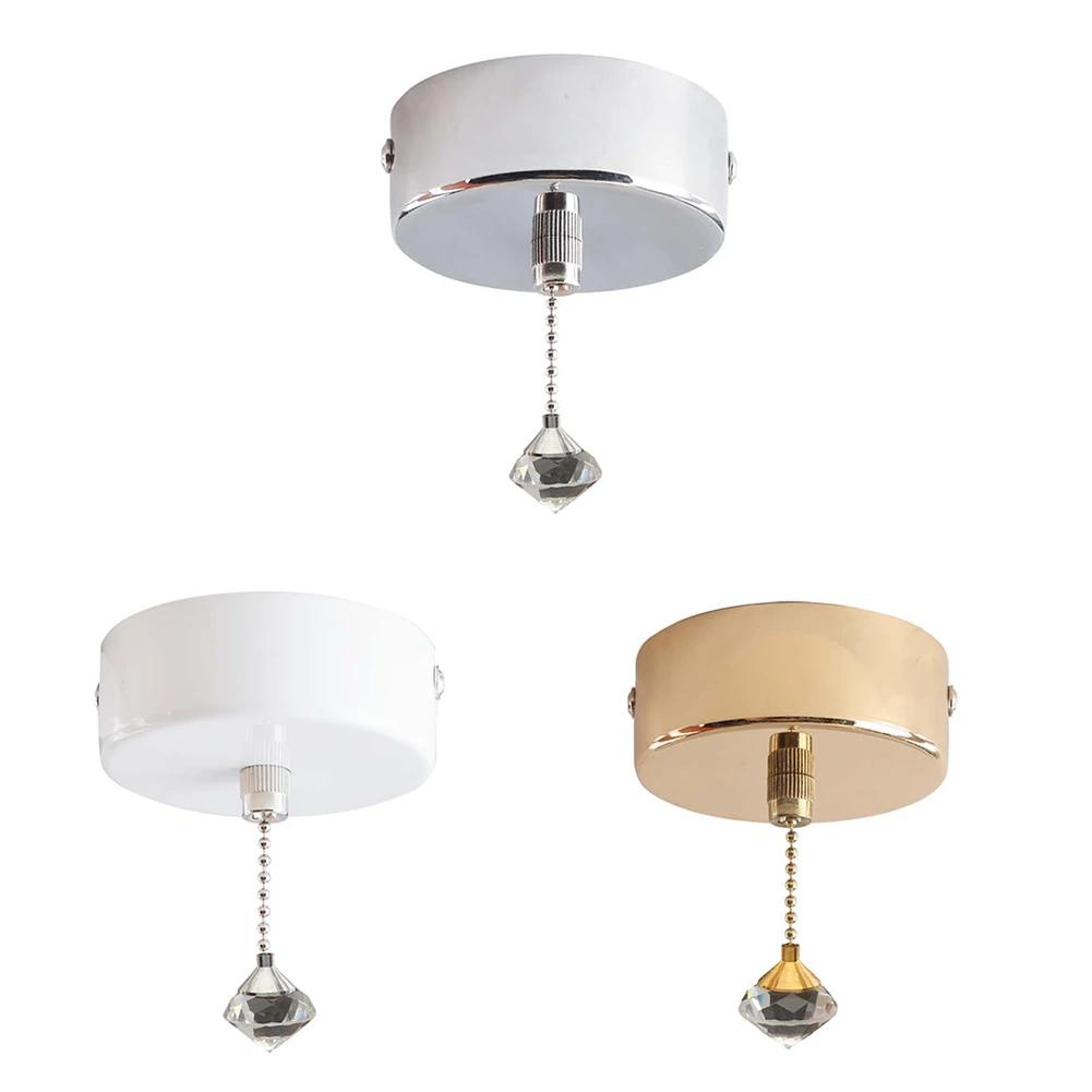 Bathroom Light Control Ceiling Mounted Light Antique Brass Pull Cord Switch Ceiling Fan Control Compact Design