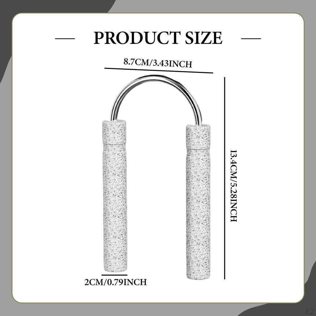 Hand Grip Strengthener Finger Exerciser Compact Versatile Rust Resistant Gripper