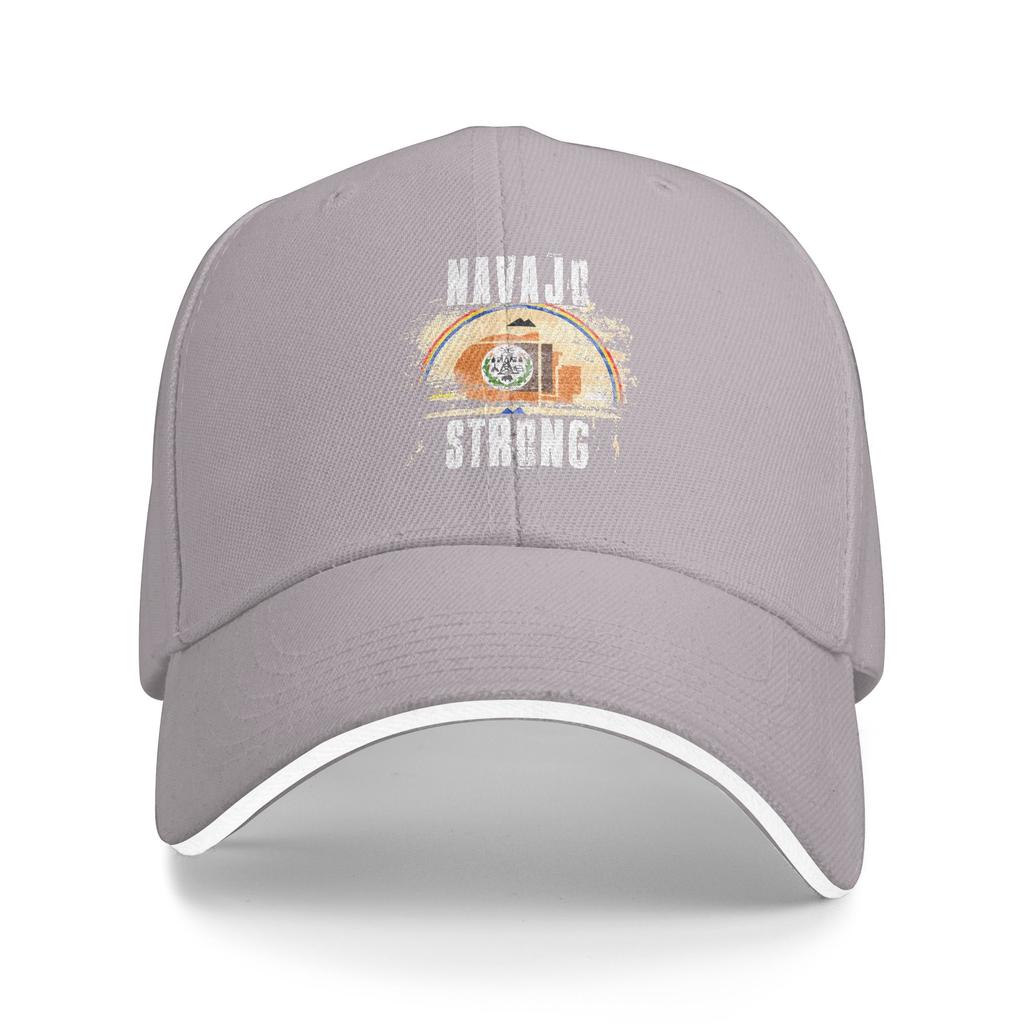 Navajo Strong Sun Baseball Cap Summer Y2k Funny Trucker Hat For Men Women Running Hippie Baseball Caps