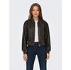 Куртка Женская Only Jane Washed Bomber Chocolate (15314240) Коричневый