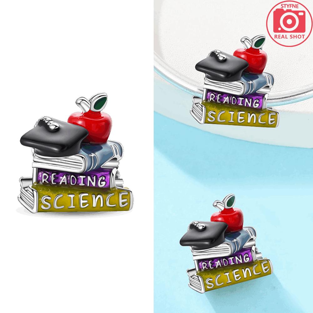 Exquisite Pendants Woman New Graduation Season Bear Owl Copper Original Beads Fit Bracelet Jewelry Making Diy Fine Gift