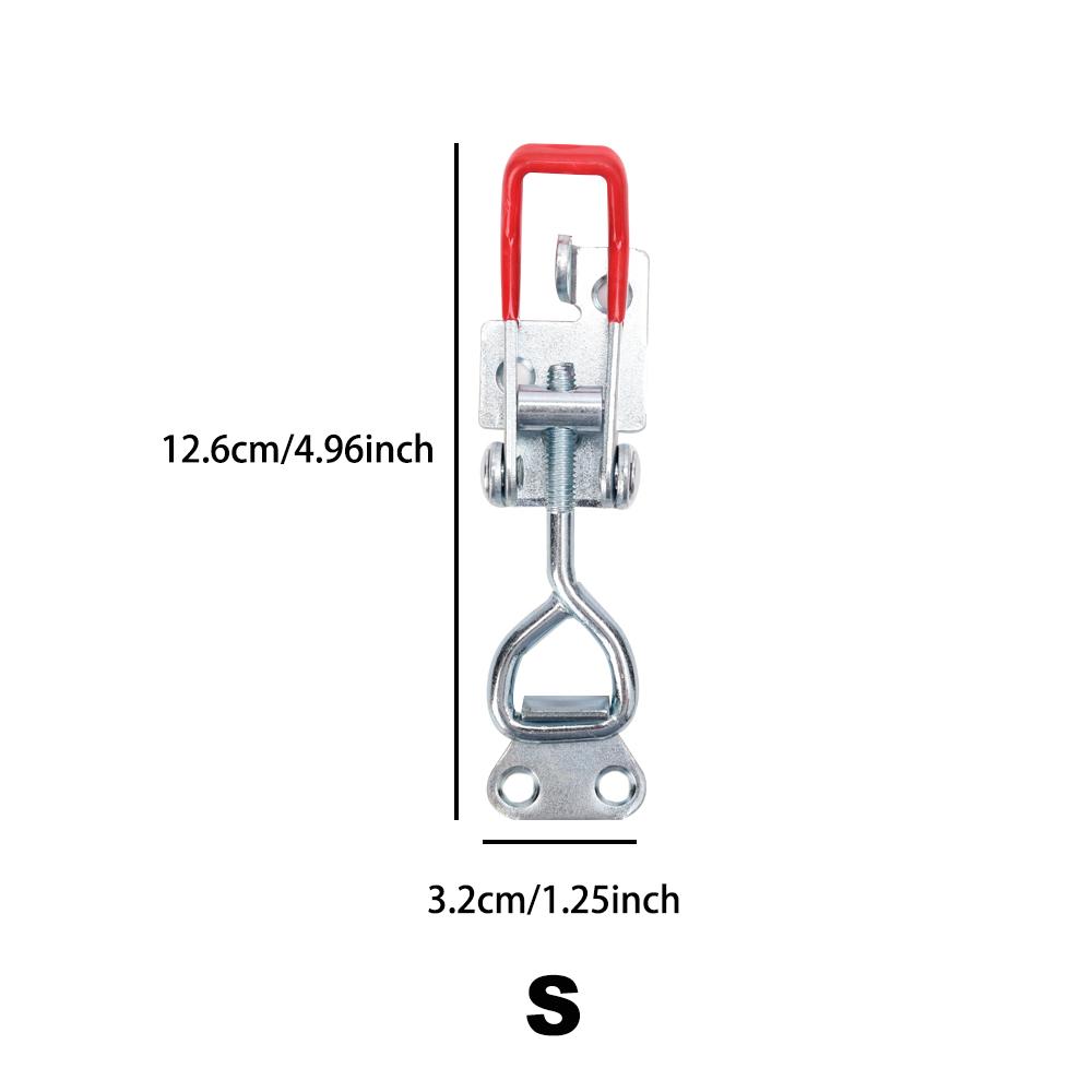 

1/3 шт. Регулируемый тумблерный зажим из нержавеющей стали, быстросъемный зажим, противоскользящий тумблерный зажим толкательно-тянущего типа, защелка, болтовое крепление
