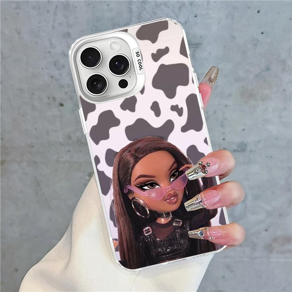 

Lovely Doll Bratz Phone Case For IPhone 16 15 14 13 12 11 Pro Max X XR XSMAX 8 7 Plus Matte Shockproof Back Cover iPhone 16 pro