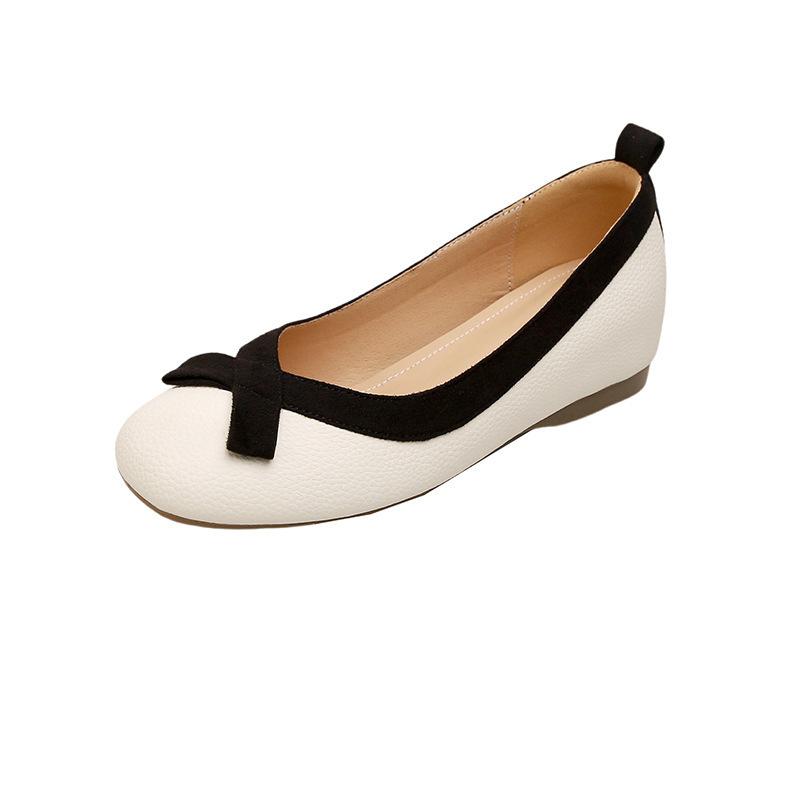 

5 см небольшой внутренний подъем балетки женская верхняя одежда квадратный носок серебряные туфли-одиночки бант туфли Мэри Джейн детские 39 абрикосовый