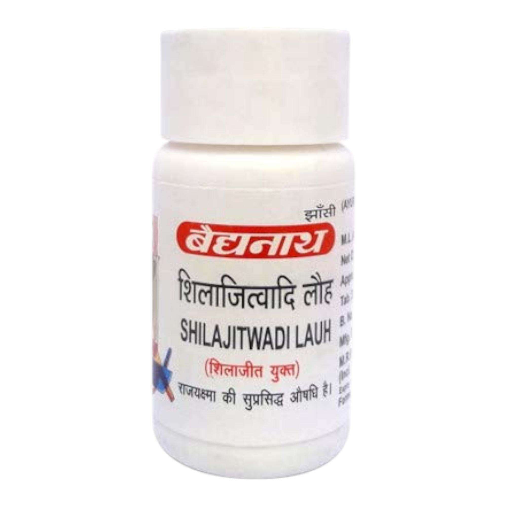 

Baidyanath Jhansi Shilajeetwadi Lauh 40 Tablets X Pack Of 2 For Energy Iron Support And Vitality Boost