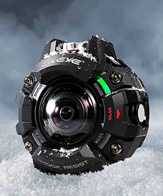 CASIO EYE Digital to Waterproof to a Depth of Black G'z GZE-1 Camera, Shockproof, Drop-Resistant 4m, 50m, (GZE-1BK)