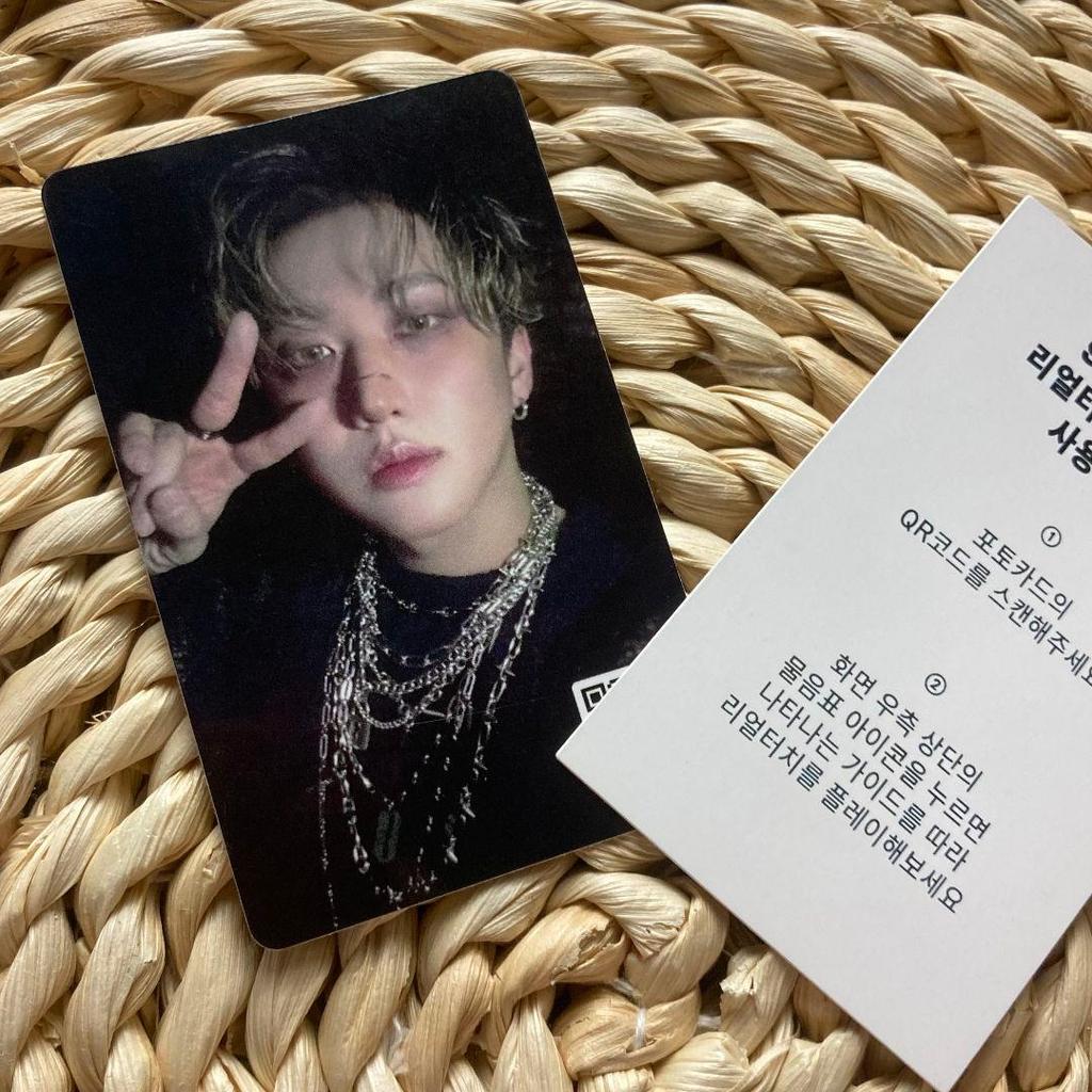 [USED] StrayKids Changbin QR HOP Bonus Real Touch Stray Kids Trading Card