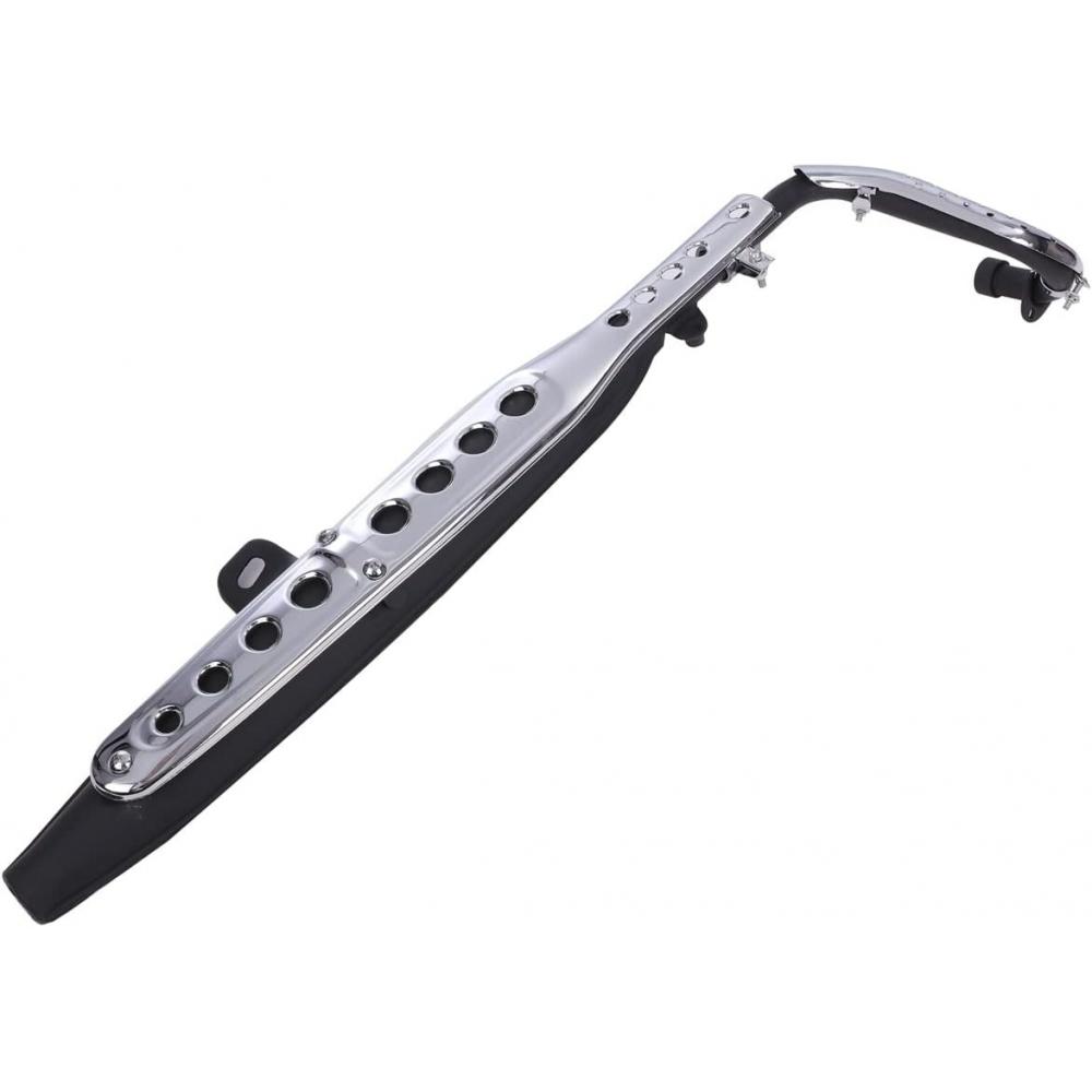 Customdivine Scrambler Up Muffler Steel Chrome Black sUper Cub C50 C70 C90