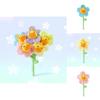 Water Piglet Cute Plush Flower Bouquet Figure For Home Decor And Collectibles