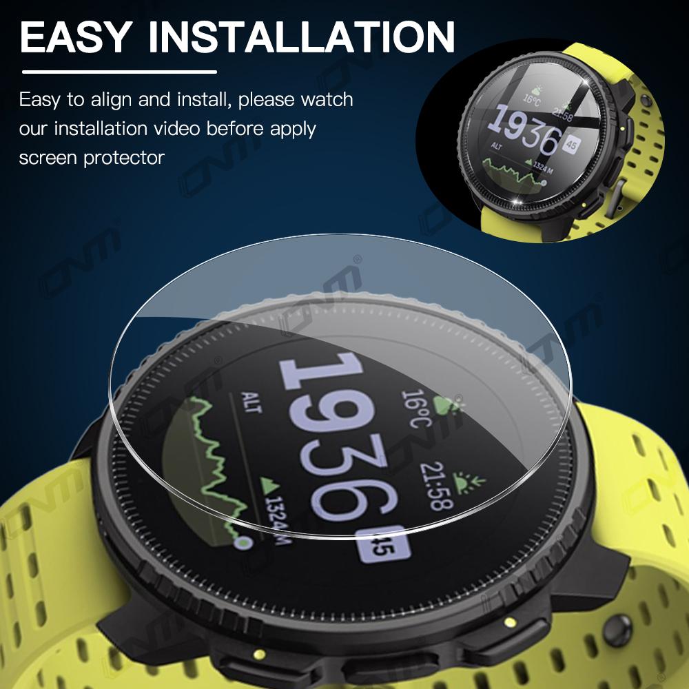 Protection d'écran 2.5D pour Suunto Vertical Protection en verre trempé pour Suunto Vertical Film en verre anti-rayures Accessoires