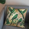 2D Stylish Birds Pattern Decorative Cushion Cover Pattern Cushion Cover Suitable For Sofa Bedroom Car Pillow Cover