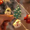 Waterproof Outdoor String Light with LED Xmas Fairy 10/20/40/80 Lights Christmas Warm White Santa Curtain
