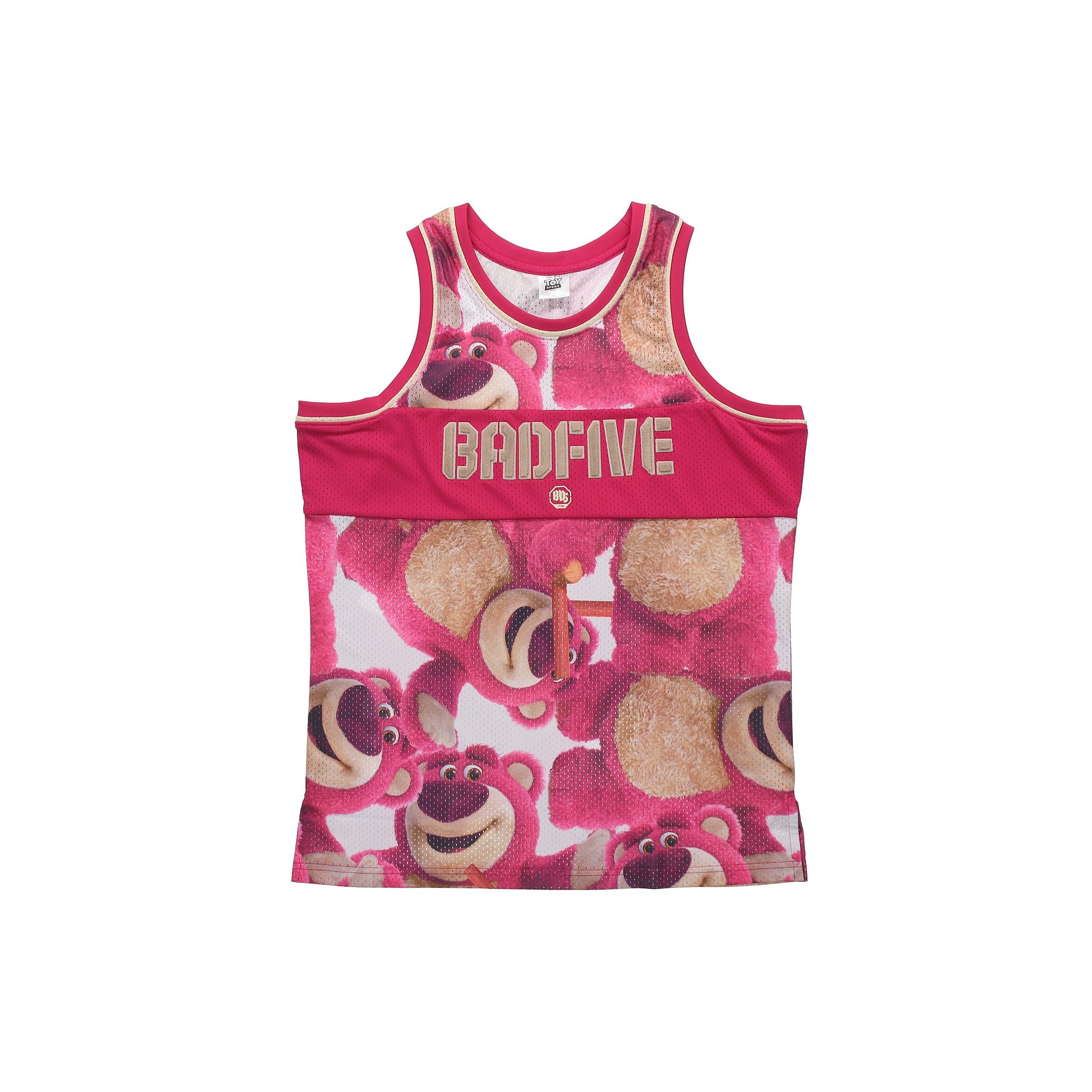 Li-Ning x Disney Toy Story BadFive Graphic Basketball Jersey Lotso Men s AAYR345-1 S