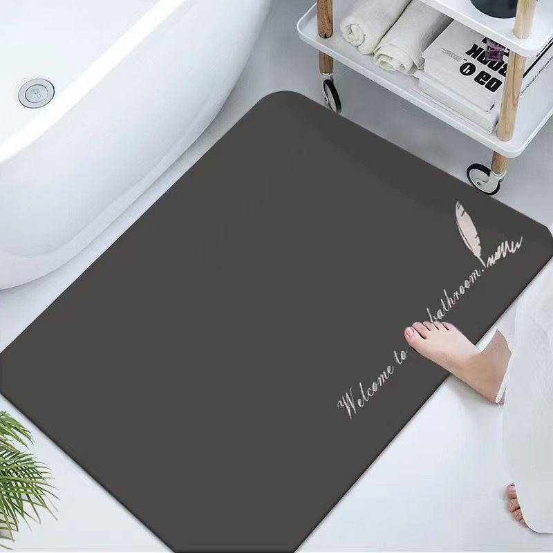 The new type of diatomaceous earth anti slip foot pad is simple, beautiful, easy to maintain, absorbent and anti slip