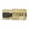 Pneumatic Fitting Copper Plated Coupling Connector Coupler