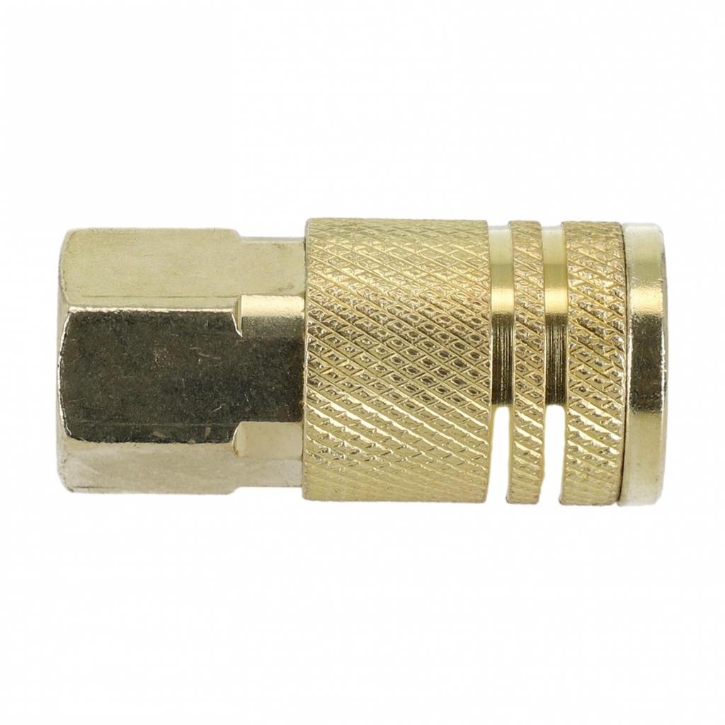 Pneumatic Fitting Copper Plated Coupling Connector Coupler