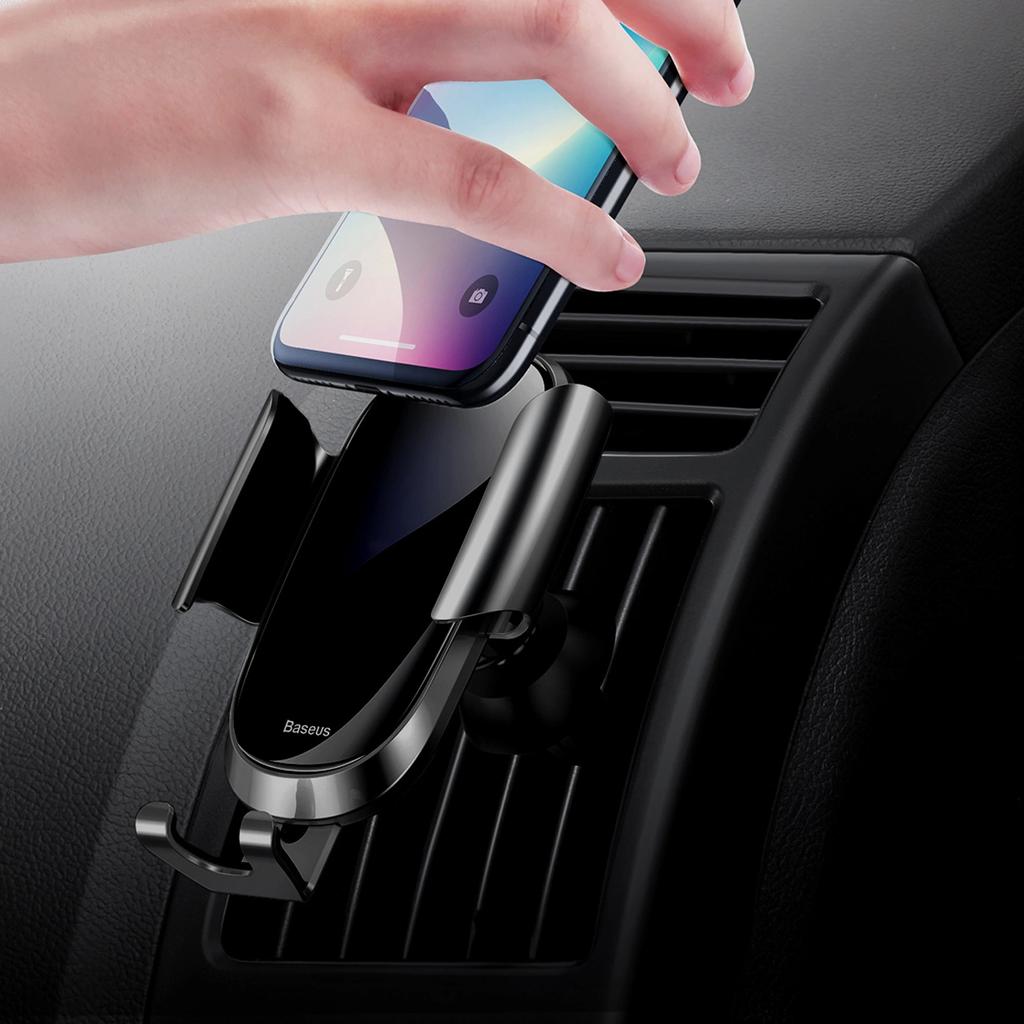Baseus Future Gravity Car Mount Gravity Car Holder For Air Vent Black (Suyl-Wl01)