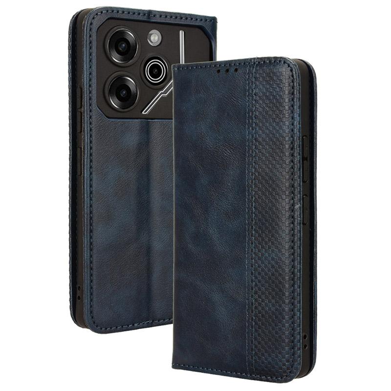 For TECNO Pova 6 Pro 5G LI9 Case Wallet Retro Texture Leather Phone Cover