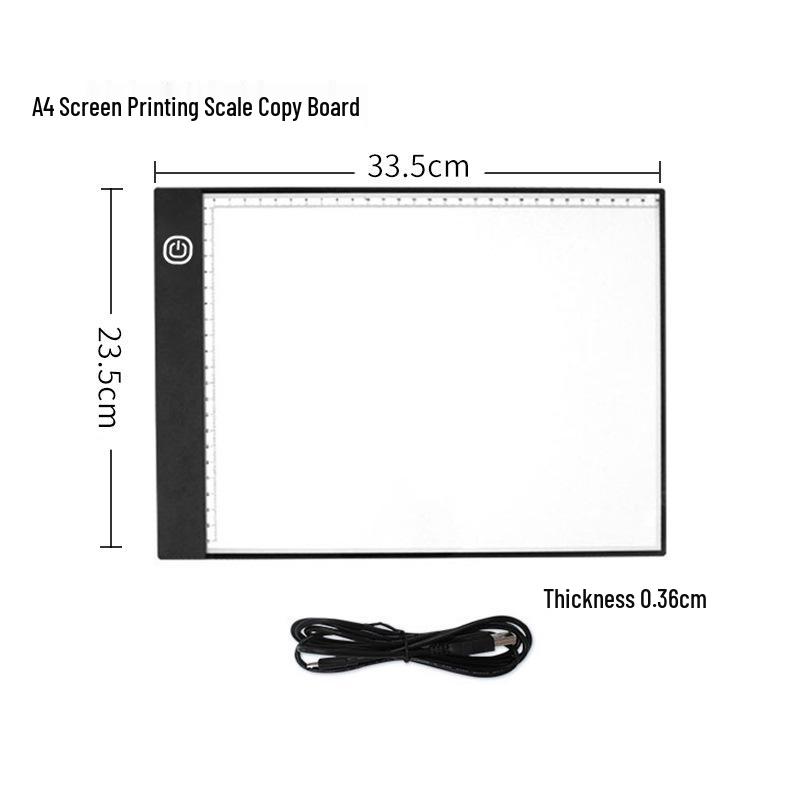 

LED A4/A3 Tracing Light Pad for Professional Chinese Painting, Sketching, Calligraphy, and Diamond Painting