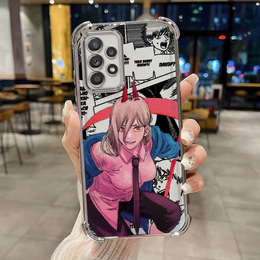 Comic Cute Cartoon Anime Clear Cover Case for Samsung Galaxy A33 A25 A16 A15 A21s A52 A17 A24 A35 A36 A26 A13