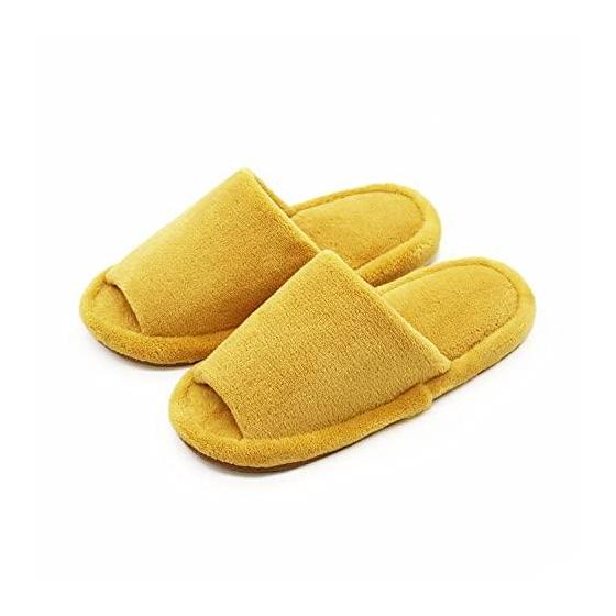 [aspersio] [aspersio] Fluffy, warm slippers, microfiber, washable, indoor shoes