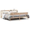 VidaXL Cadre de lit avec tête de lit 180x200 cm bois de pin massif, lit, mobilier de chambre à coucher, lit en bois, lit 3306625