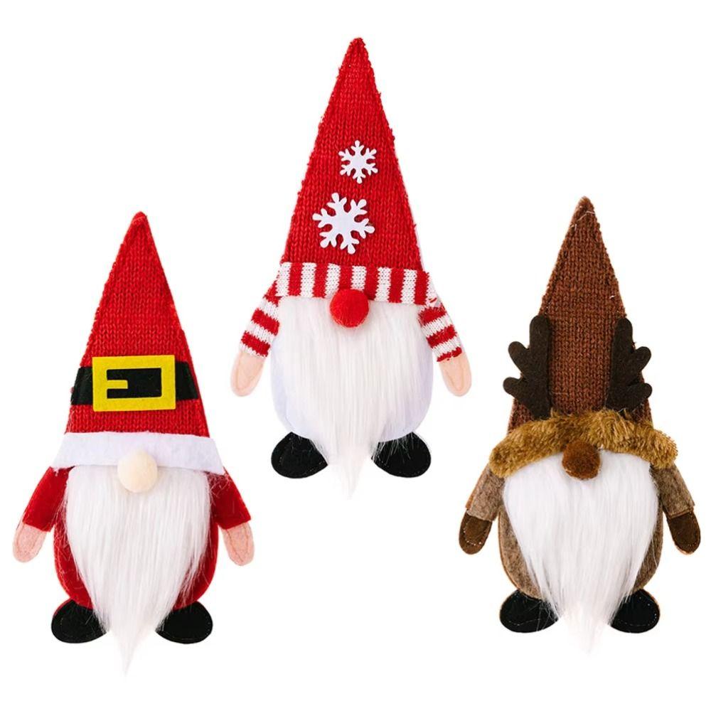 Cartoon Christmas Cutlery Cover Xmas Tableware Storage Bag  Party Dinner Table Decoration