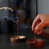 Solid Wood Incense Burner for Sandalwood & Agarwood - Zen Tea Ceremony Holder