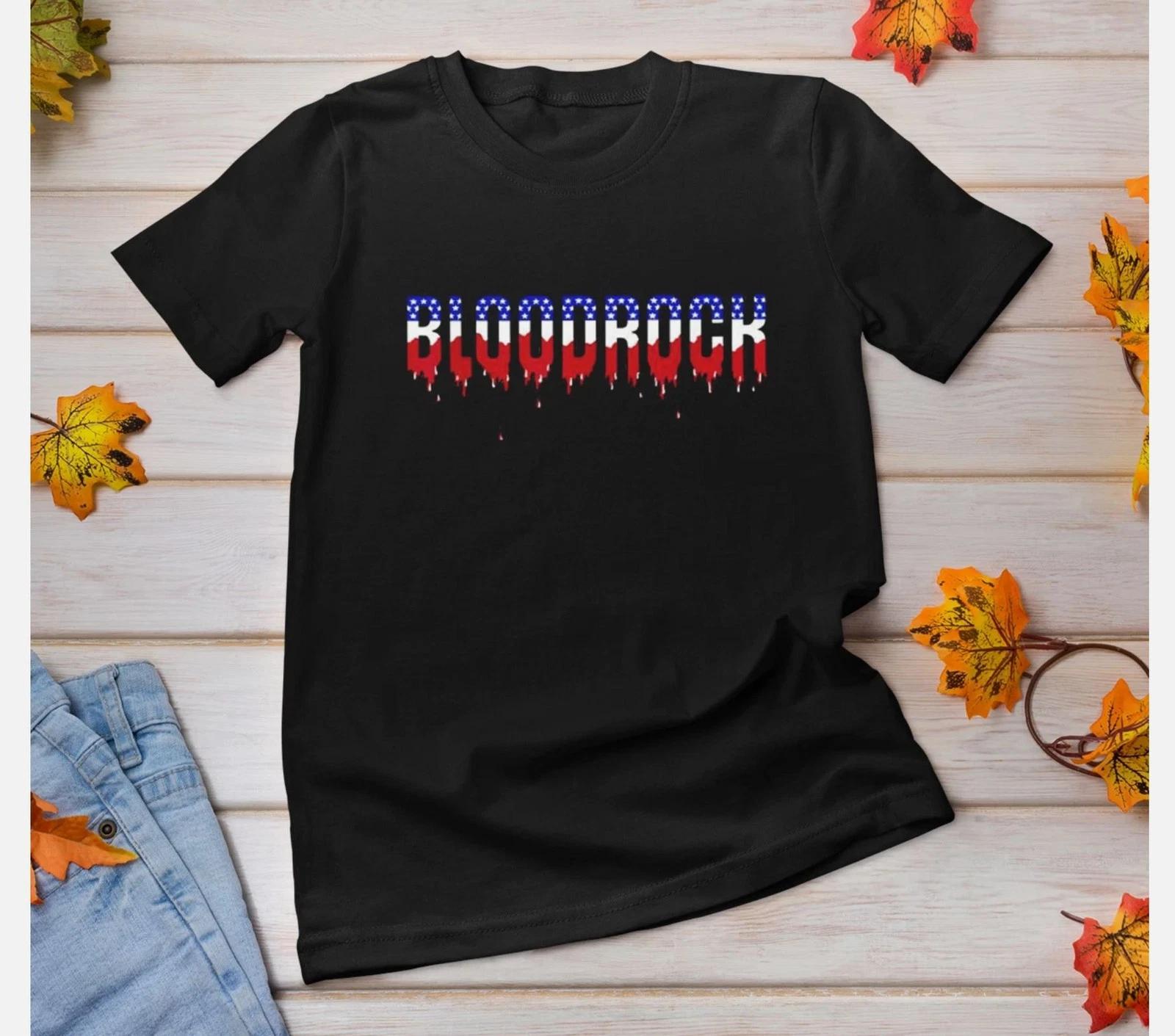 Bloodrock – Bloodrock Font Band Short Sleeve Unisex All Size S