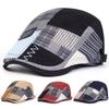 Unisex Colorful Fabric Splicing Newsboy Caps British Painters Hats Spring Autumn Octagonal Cap Hip Hop Berets Hat