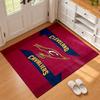 Cleveland Cavaliers Carpet Door Mat for Living Room or Bedroom Protective Mat Under Chair Office Decoration Christmas Gift Birthday Present