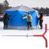 Outdoor Ground Camping Tent Stakes Anchors Pegs Windproofed Tent Stakes for Winter Environment