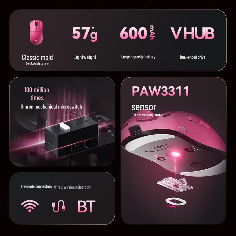 VGN Dragonfly F1 SE Wireless Gaming Mouse