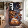 Phone Case: 2D Flat Samsung Galaxy A34 A35 M05 M06 S20 S22 S21 FE Plus 5G Protective Case, Couples Style, Cute Cartoon, Christmas and Halloween Gift