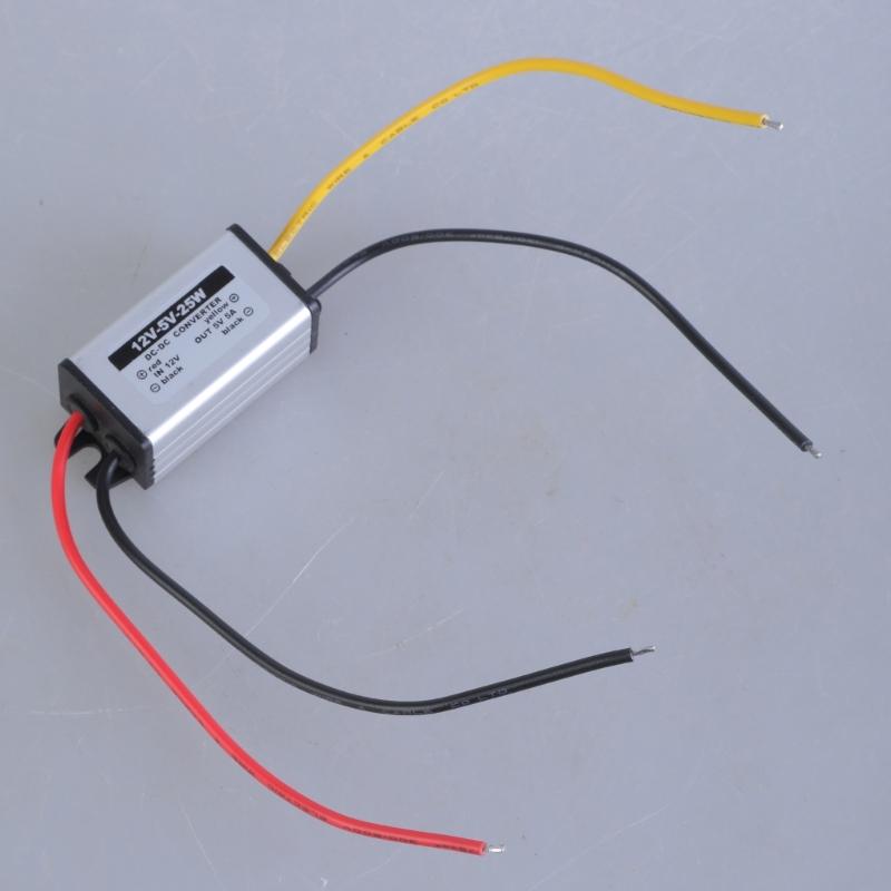 Buckk Converters 12V to 5V 5A 25W Step Down 12V-5V Buckk Truck Car Power Supply Voltages Regulator