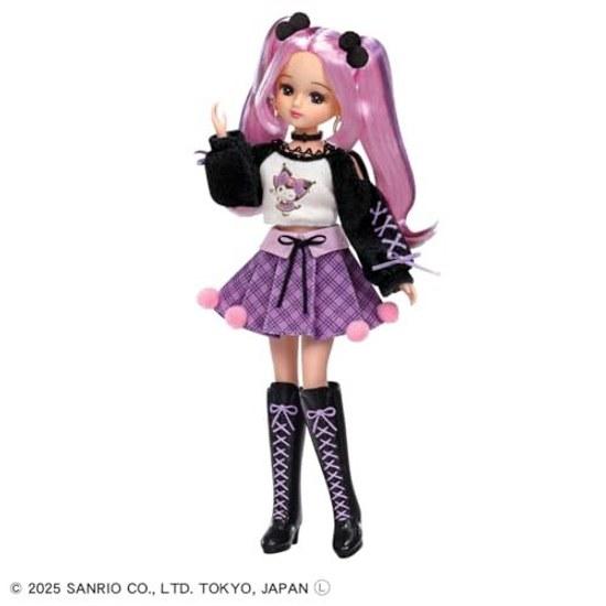 Takara Tomy Licca-chan Doll LD-11 Cool Kuromi Dress-Up Play Toy Ages 3 Up