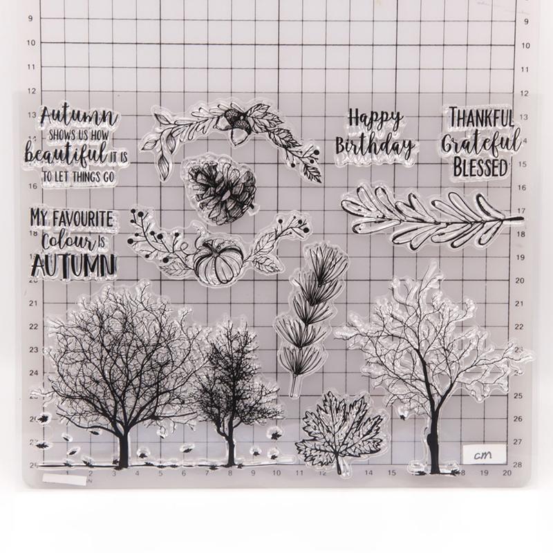 Cheap Flower Letters Silicone Clear Seal Stamp DIY Scrapbooking ...
