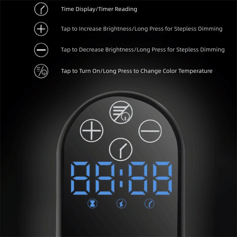 Portable Design Reading Light USB Rechargeable Desk Lamp Rechargeable Book Holder Light Reading