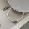 1 PC Starfish Anklet Rice Beads Handmade White Foot Bracelet Jewelry Gift for Friend Summer Gift Foot Bracelet