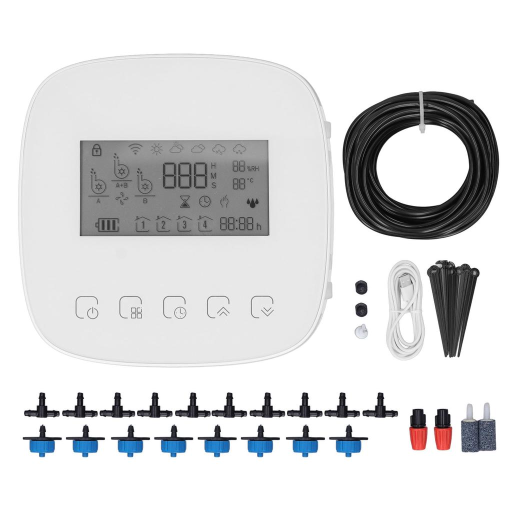 Automatic Drip Irrigation Kit Smart APP WiFi Programmable Timing Irrigaition System Automatic