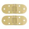 80*30mm Copper Metal Round Edge Sewing Machine Folding Table Furniture Flip Tray Hinge