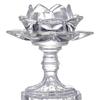 Crystal Lotus Candle Holder for Ghee Buddha Lamp